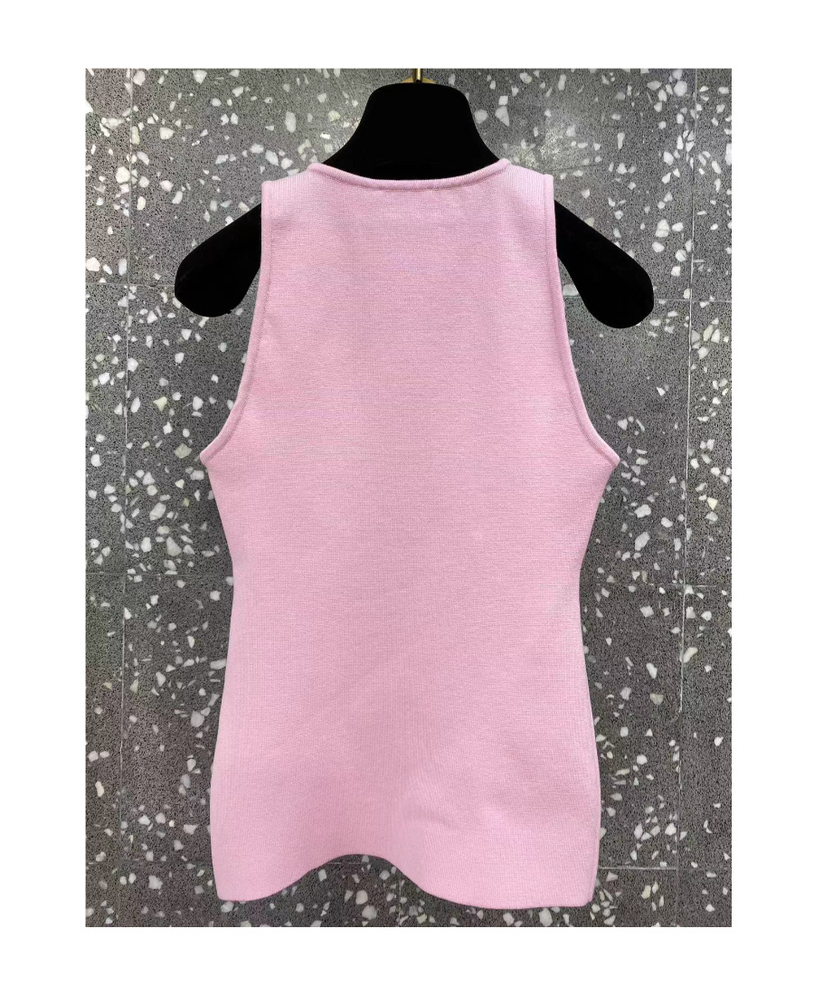 COURRÈGES LABEL HOLLOWED-OUT VEST