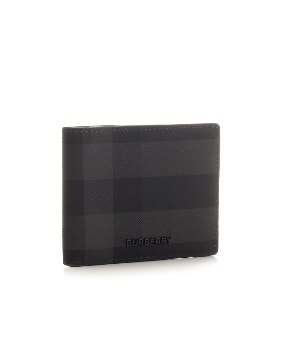 BURBERRY CHECK SLIM BIFOLD WALLET