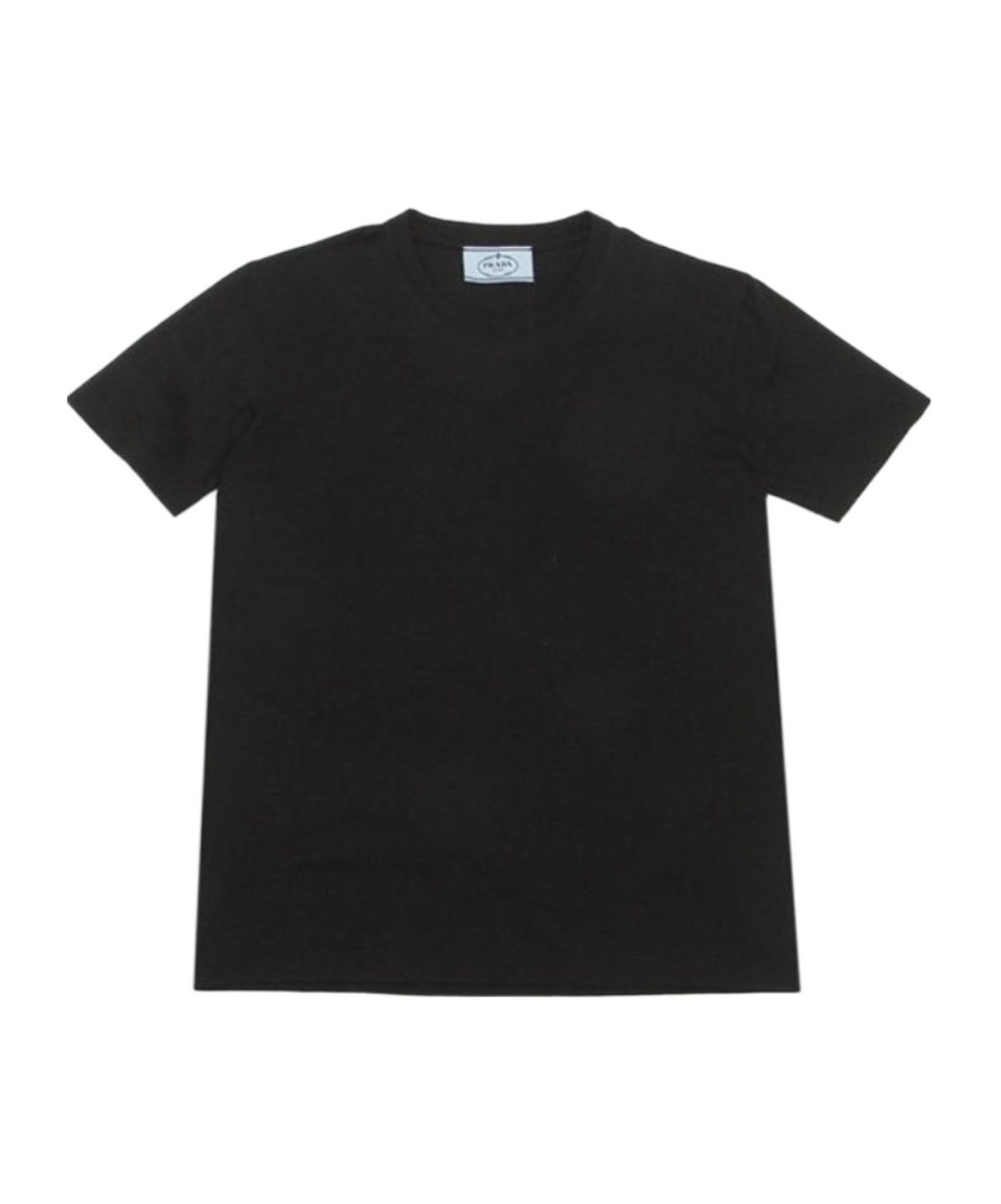 Prada Short-sleeved T-shirt In Black