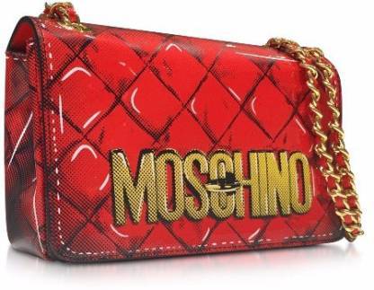 MOSCHINO LOGO SHOULDER BAG