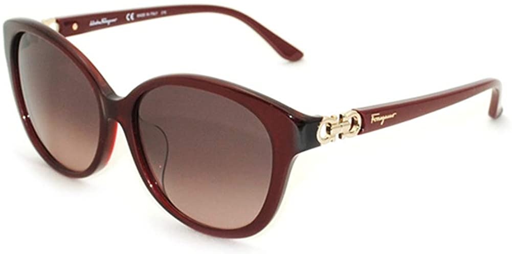 Ferragamo Logo Sunglasses In Brown