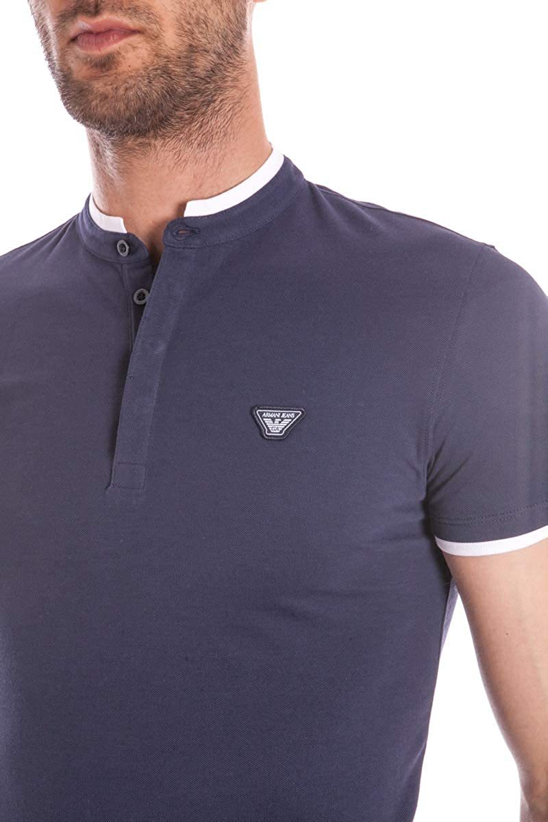 ARMANI JEANS LOGO DETAILS T-SHIRT