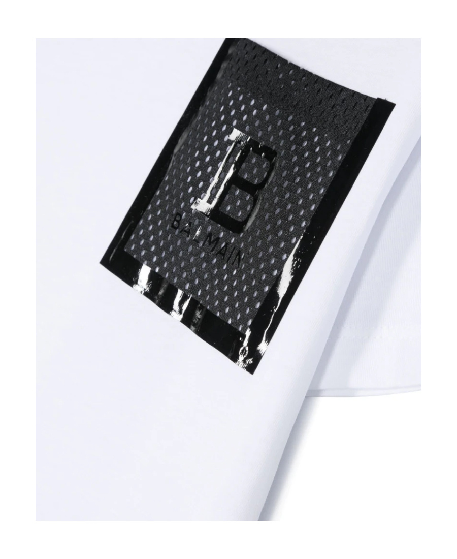 Balmain Logo-print T-shirt In White