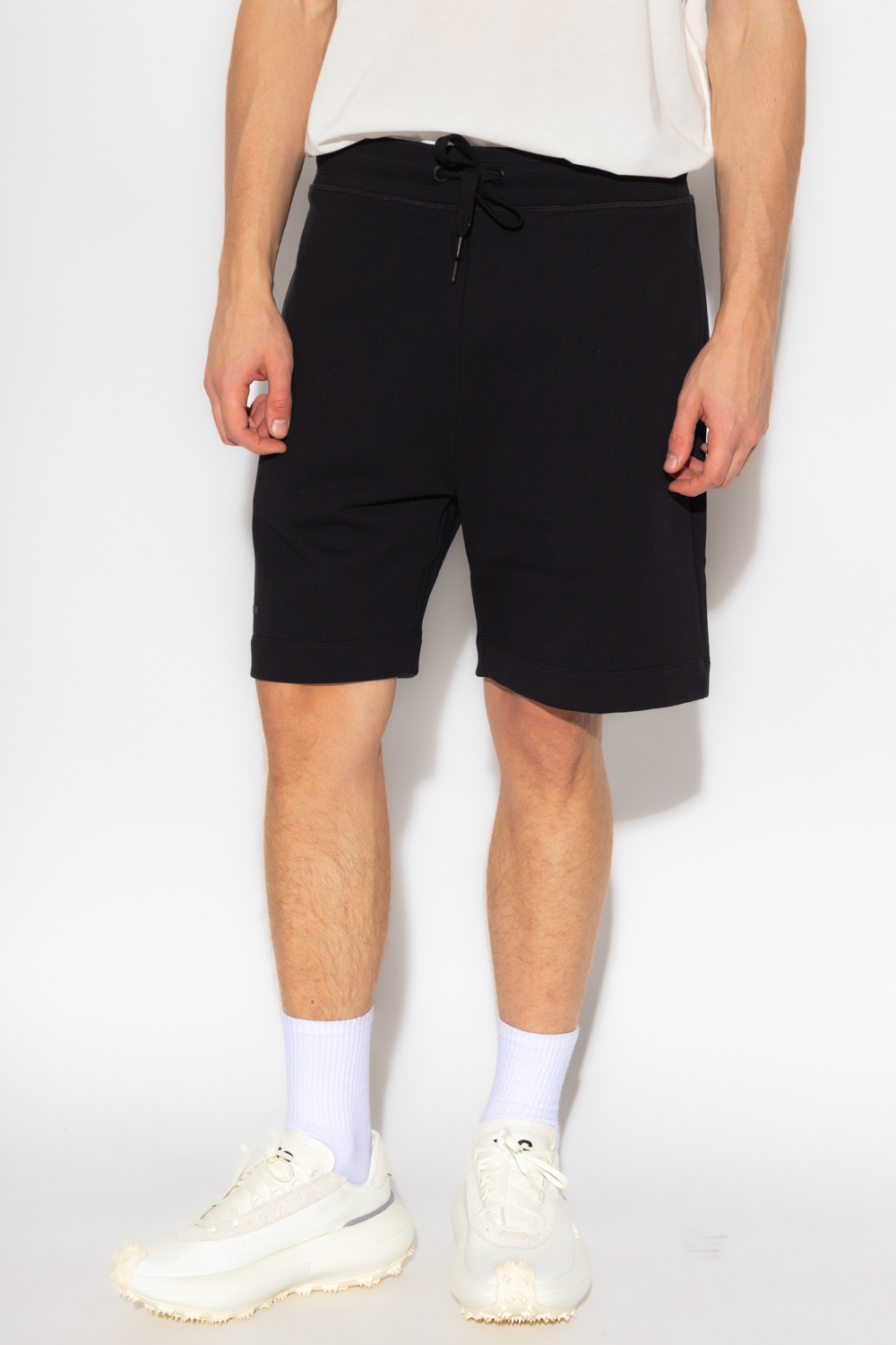 Canada Goose Killarney Drawstring Track Shorts In Black