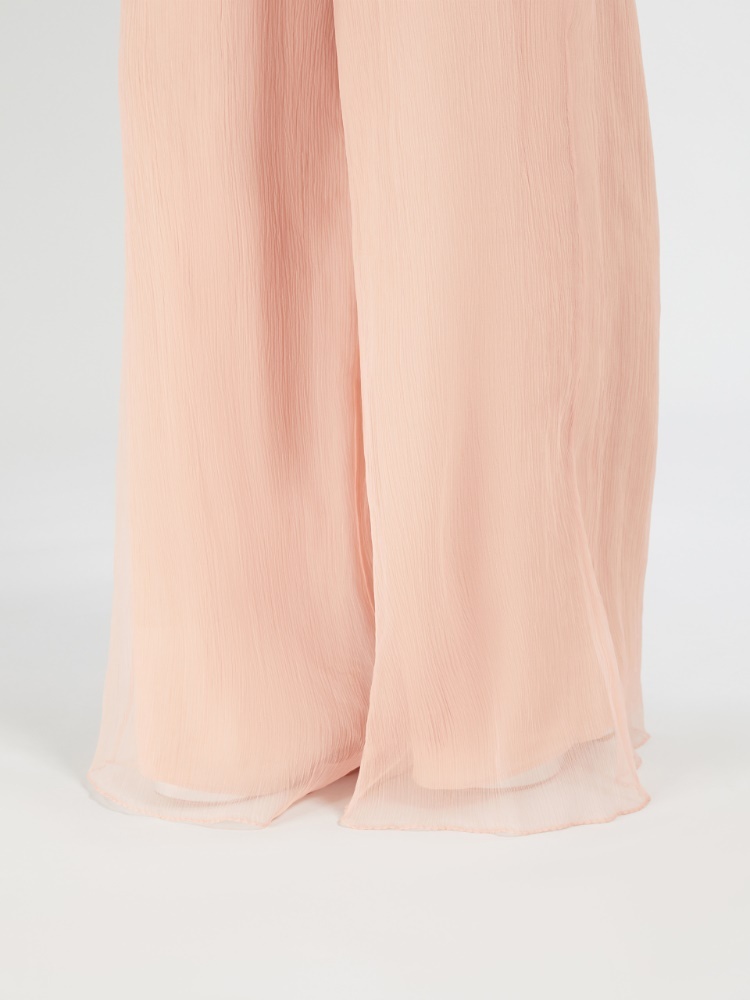 Max Mara Judit Logo Casual Pants In Nude