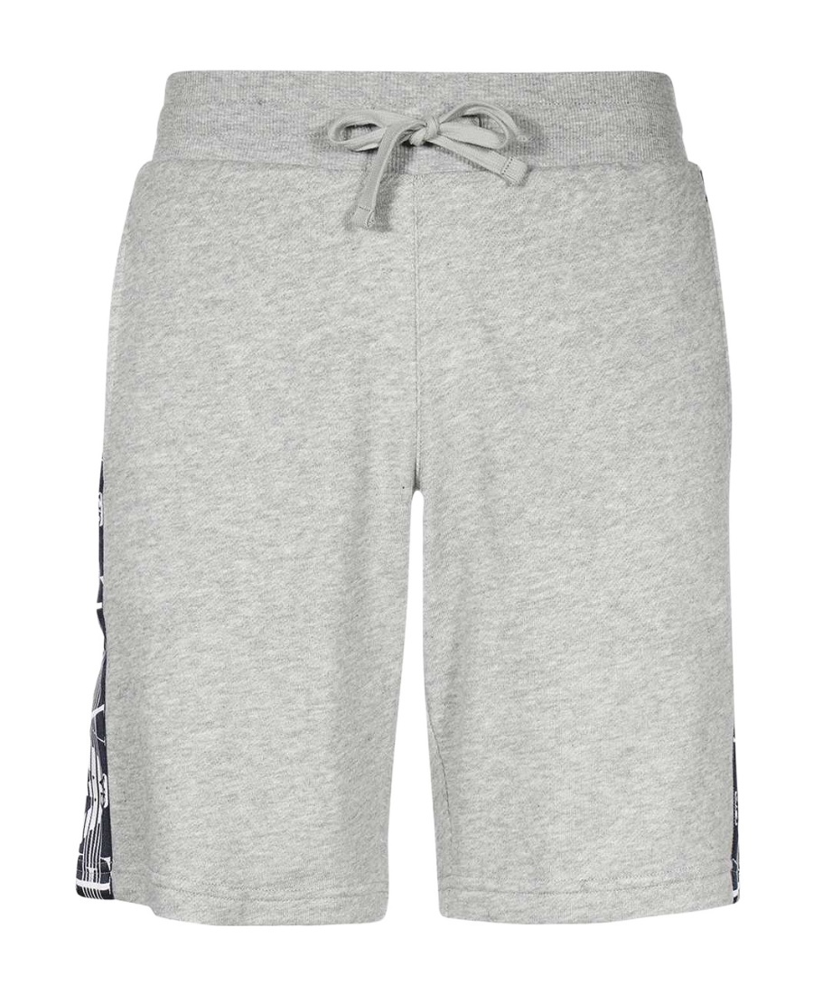 Emporio Armani Pattern Shorts In White