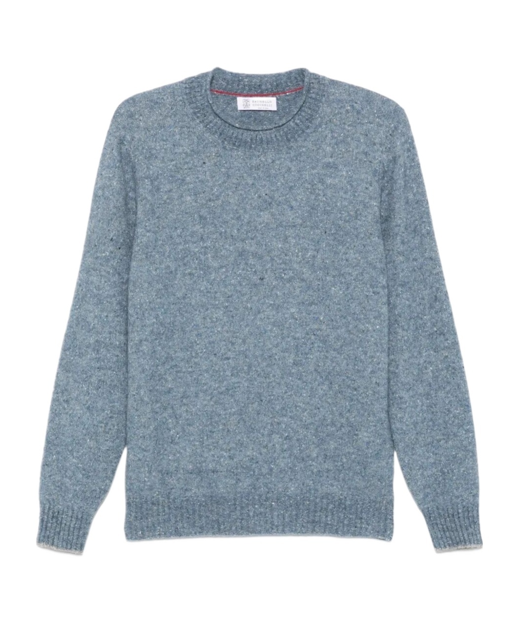 Brunello Cucinelli Crew-neck Sweater In Blue