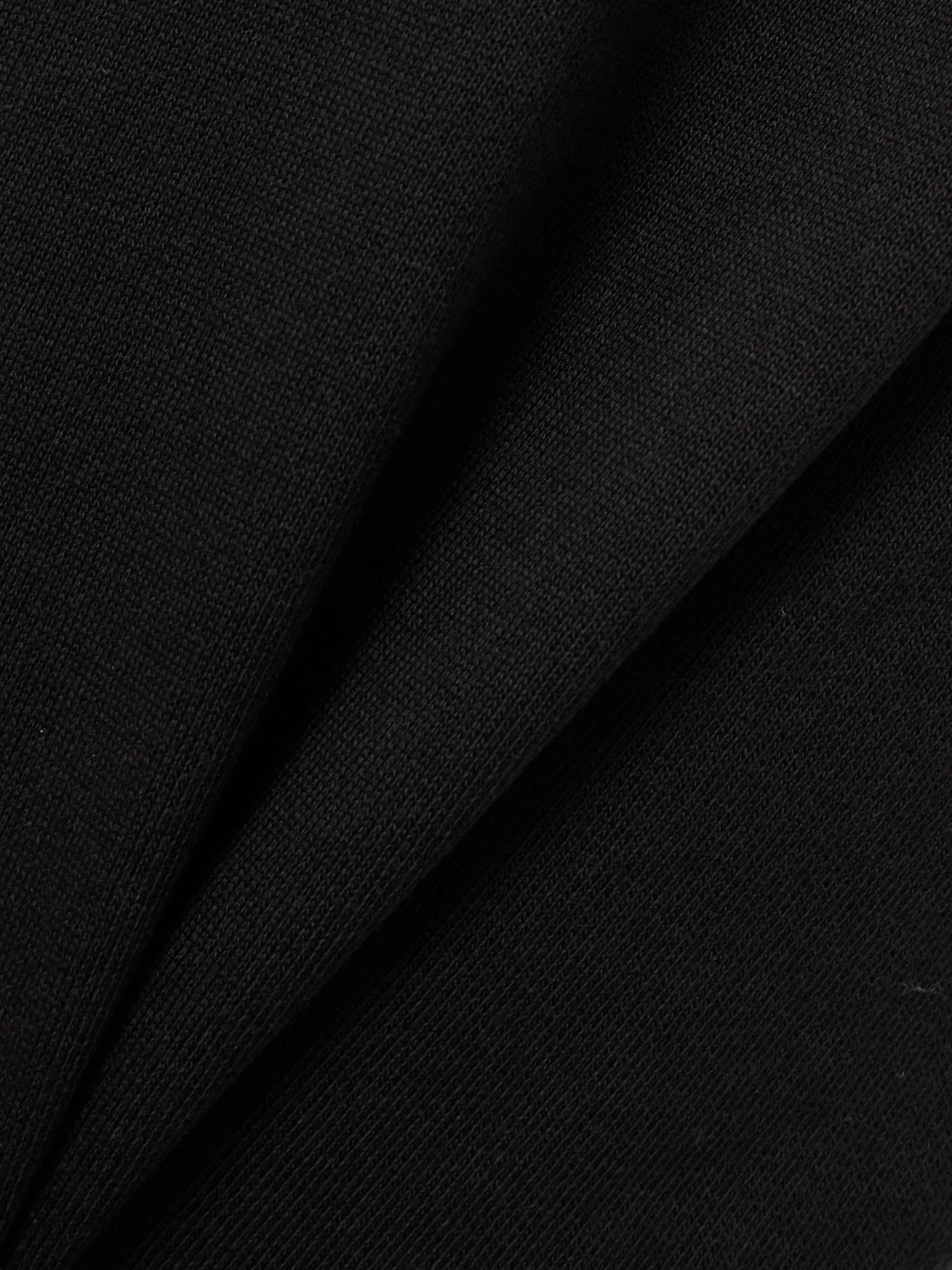 Dries Van Noten 'classic Pleated Straight Leg Trousers' In Black