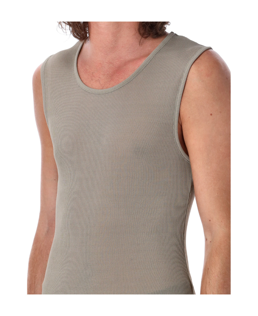 Ami Alexandre Mattiussi Ami Paris Crewneck Knitted Tank Top In Multicolor