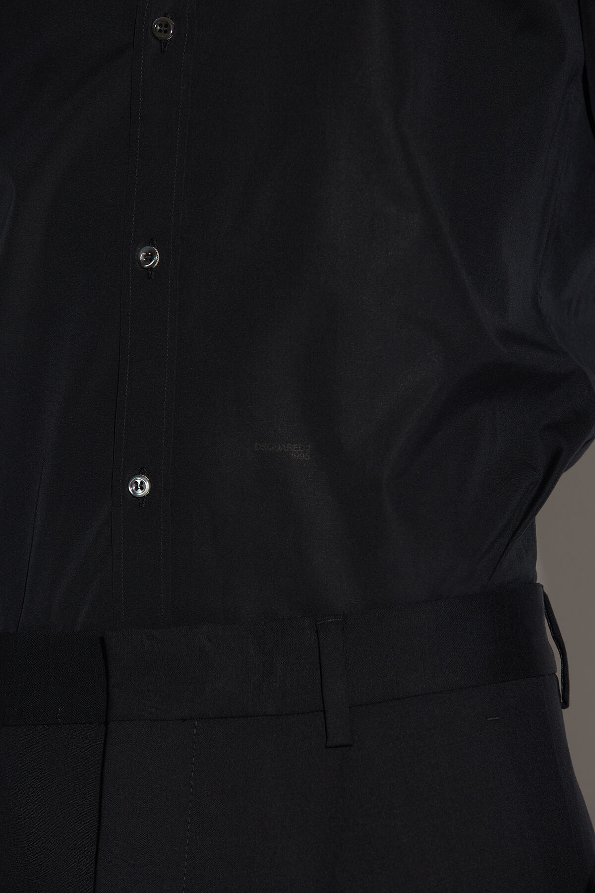 Dsquared2 Classic Button-up Shirt In Black