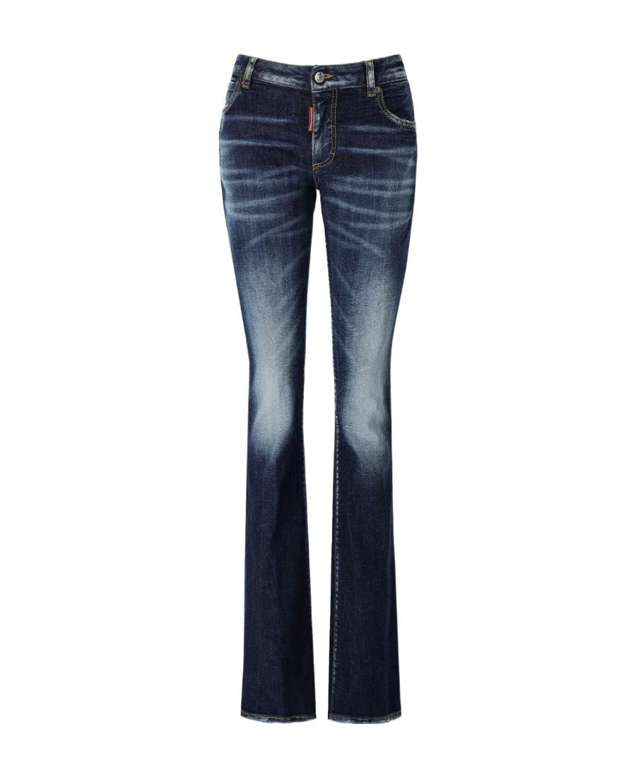 Dsquared2 Jeans Flare Twiggy In Black
