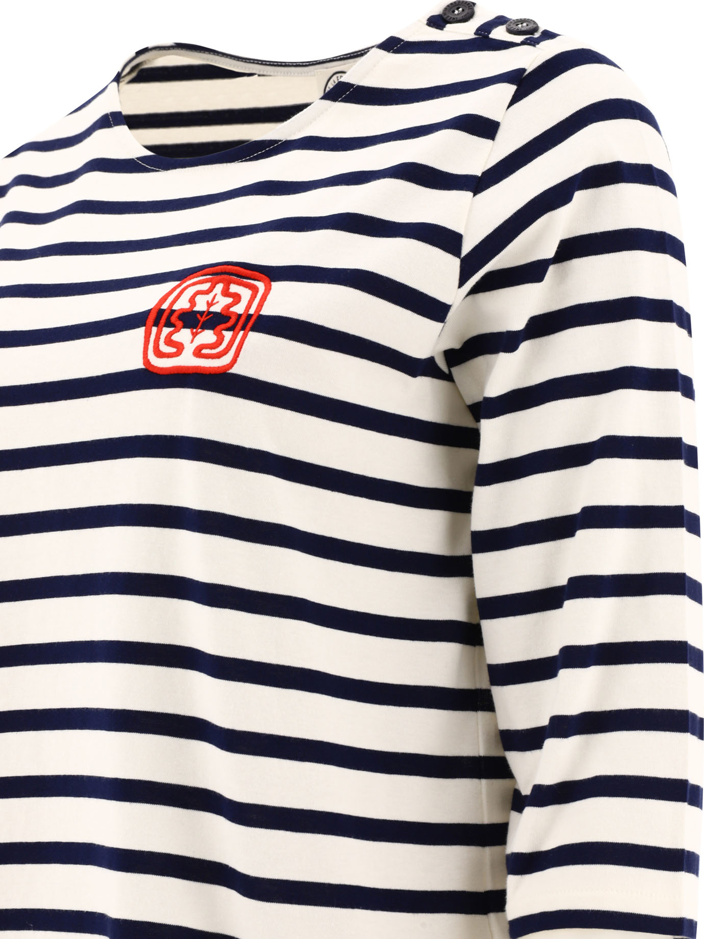 Ines De La Fressange Paris Woman T-shirt Midnight Blue Size Xs Cotton In White