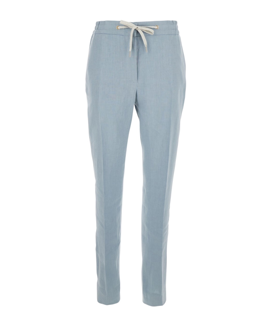 Eleventy Drawstring Casual Pants In Gray