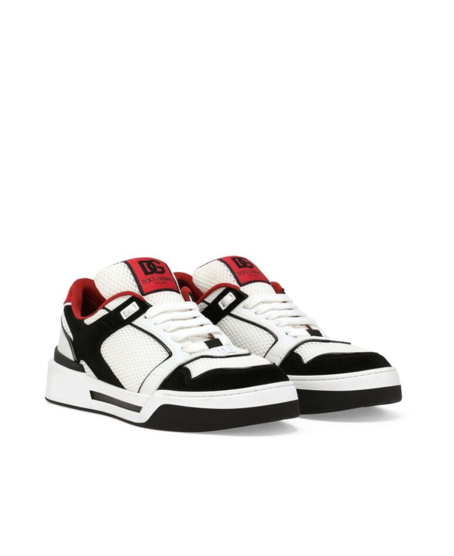 Dolce & Gabbana Modern Low-top Sneakers Contrasting Panels In White