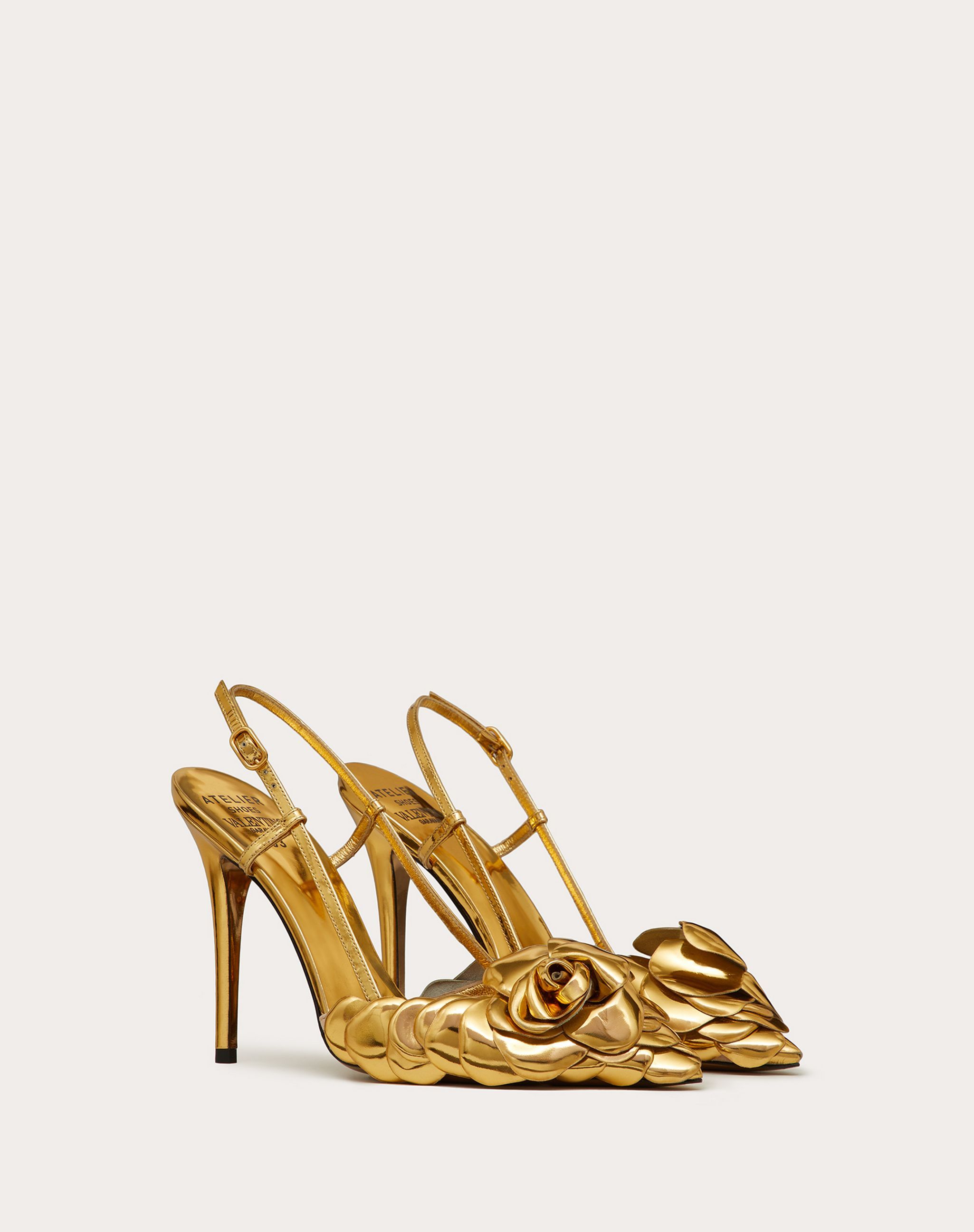 Valentino Atelier 03 Rose Edition 110mm Pumps In Brown