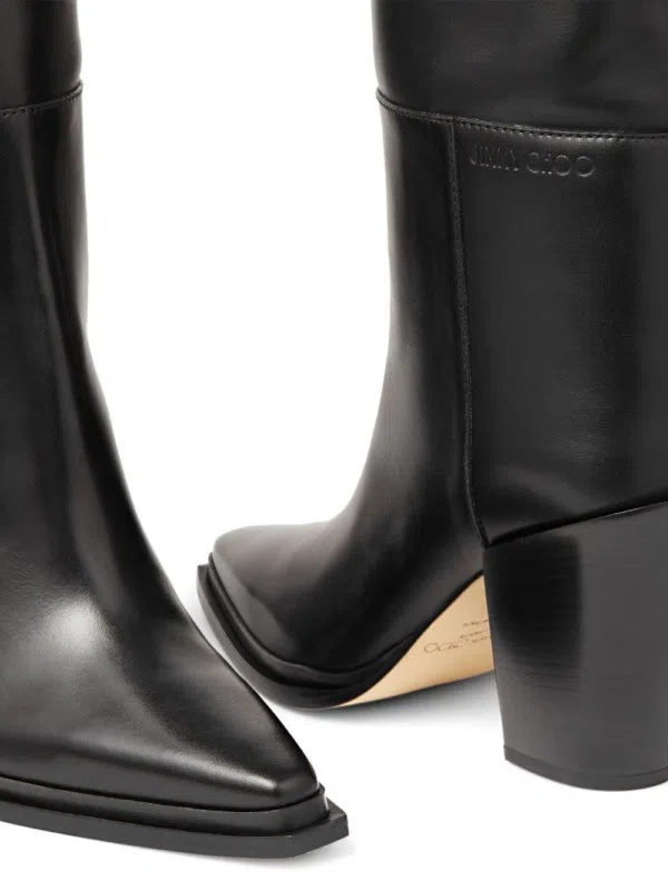 Jimmy Choo Gripho-ring Boots In Black