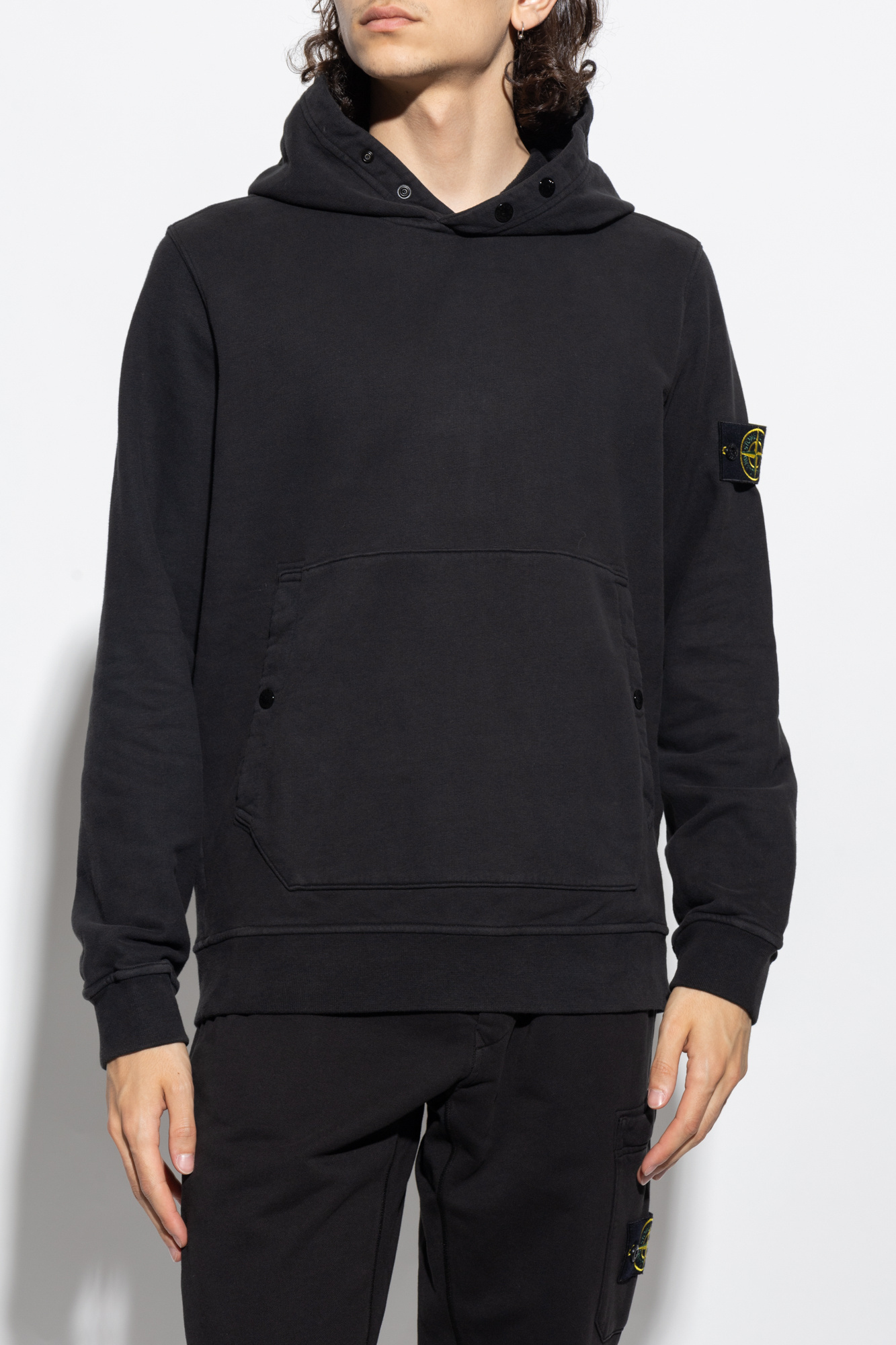 Stone Island Sweaters In Black