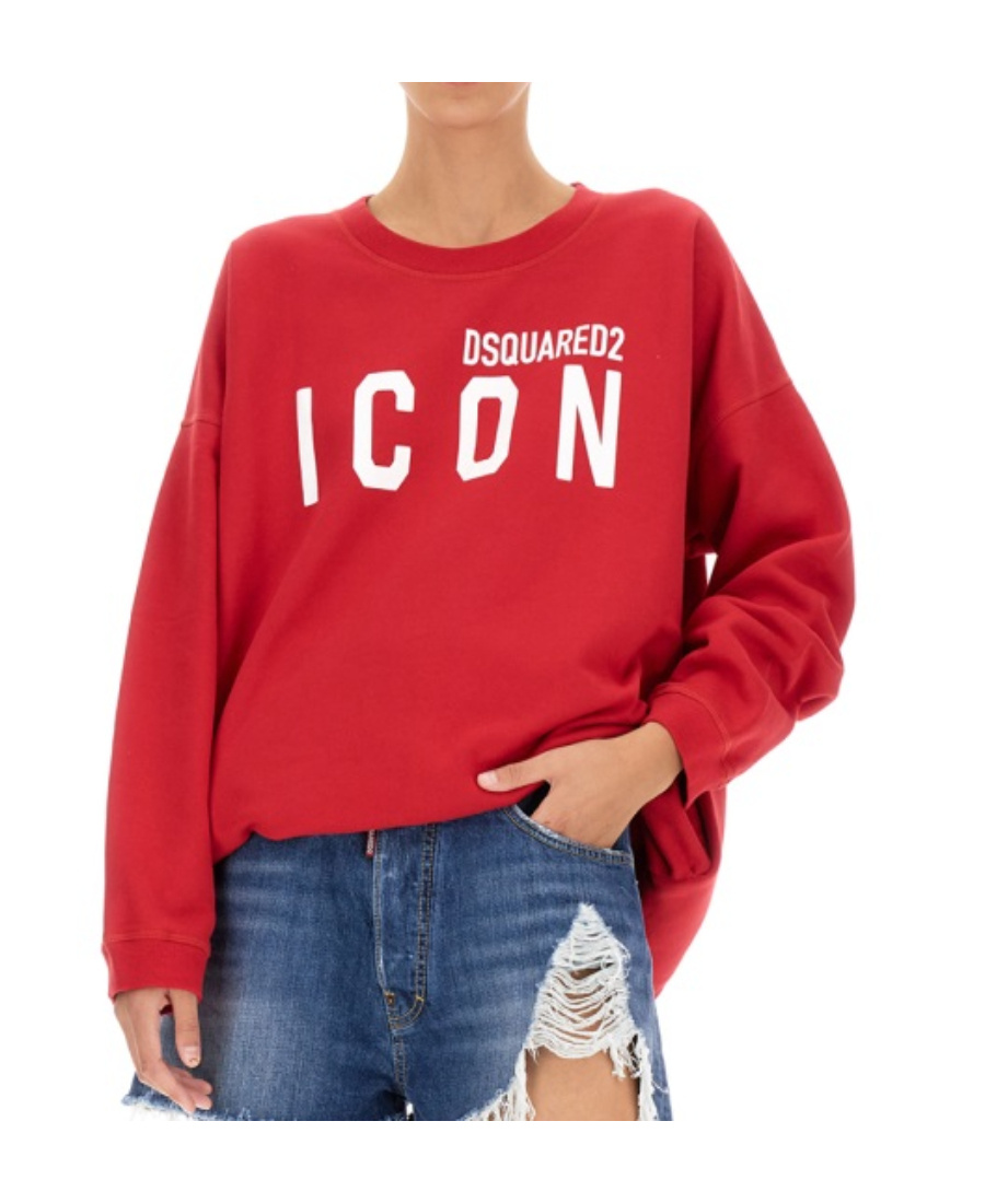 Dsquared2 Dsquared Women "icon" Sweatshirt In Red