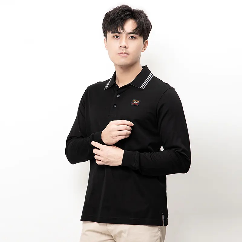 PAUL & SHARK LOGO DETAILS POLO SHIRT