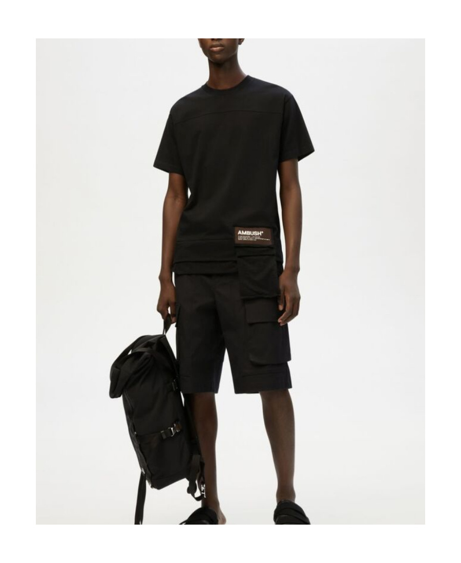 AMBUSH AMBUSH LOGO PATCH CREWNECK T-SHIRT
