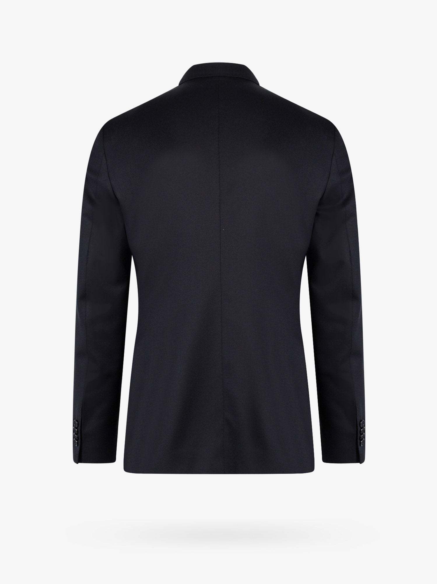 Tagliatore Single-breasted Virgin Wool Suit In Black