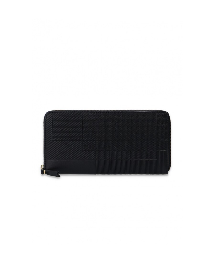 Comme Des Garçons Zipper Long Purse In Black