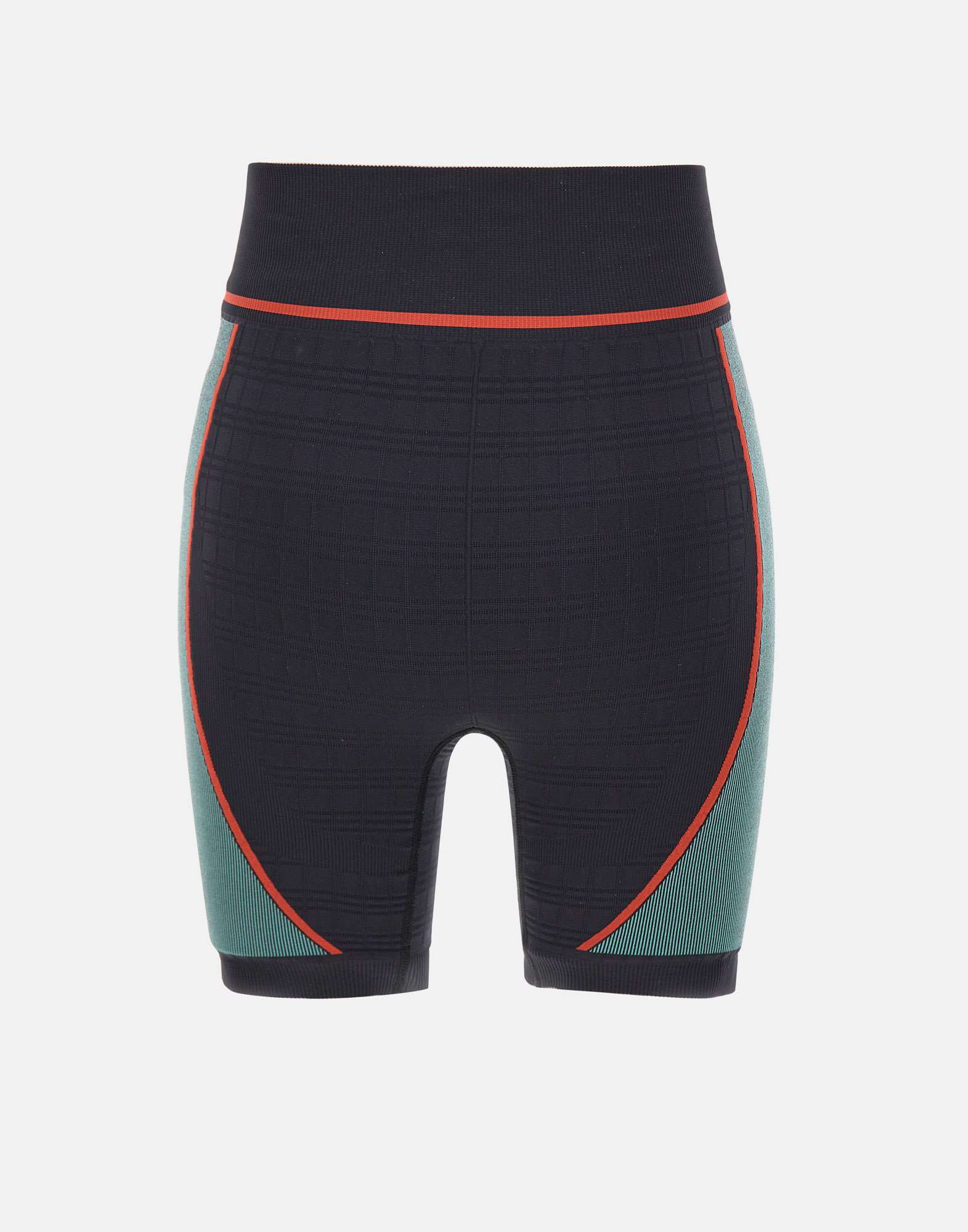 Casablanca Seamless Ribbed Stretch Shorts