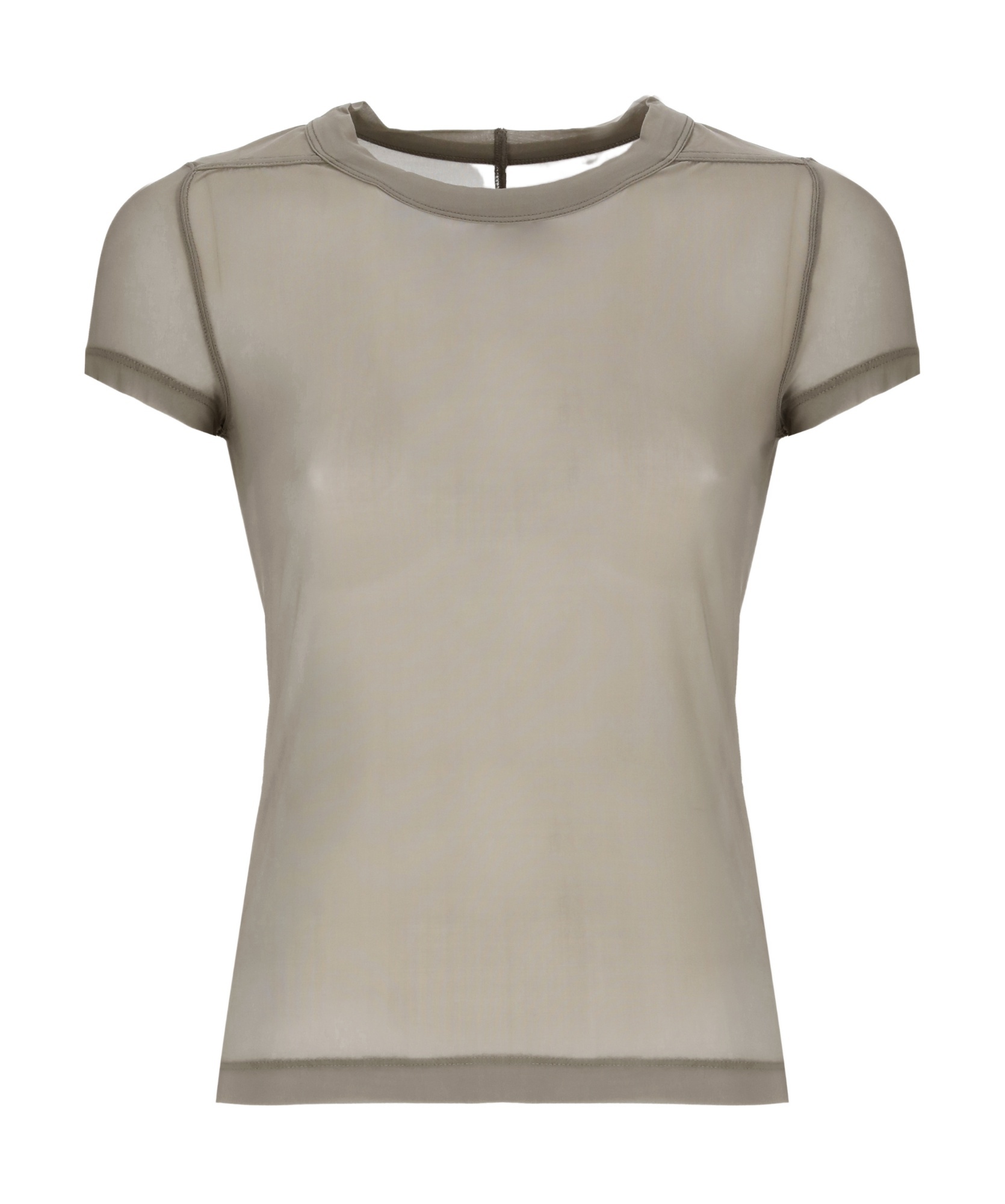 Rick Owens Short-sleeved T-shirt In Nude