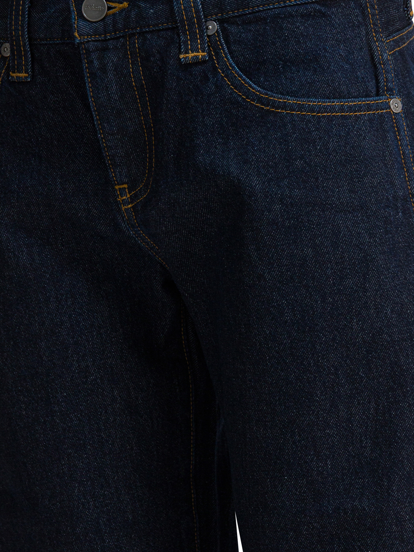 Khaite Karo Mid-rise Barrel-leg Jeans In Blue