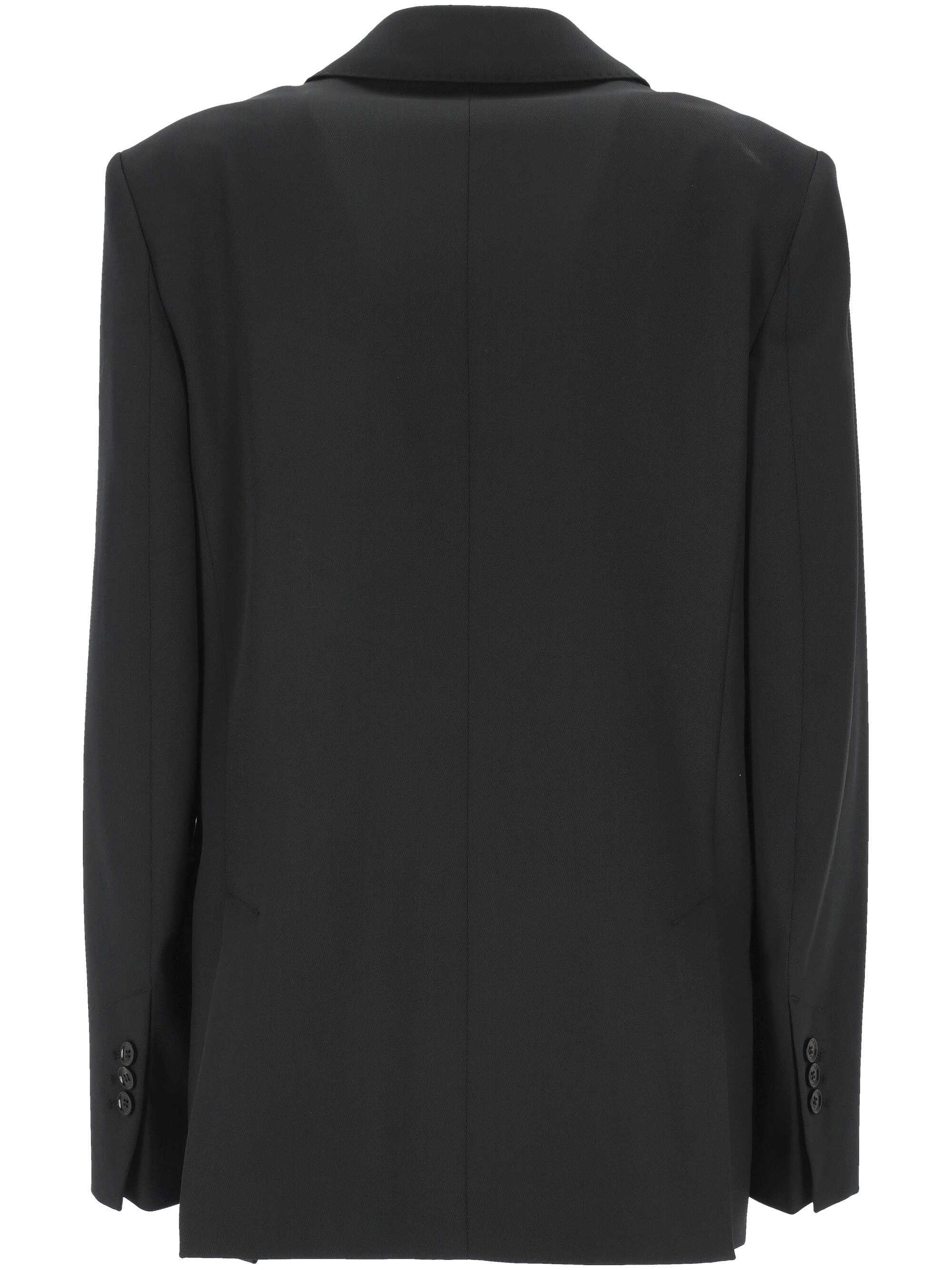 Ami Alexandre Mattiussi Single-breasted Blazer In Black
