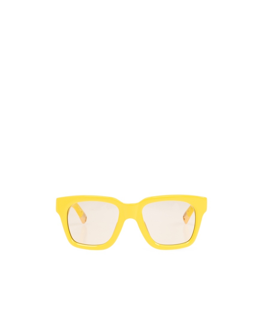 Jacquemus Logo Sunglasses In White