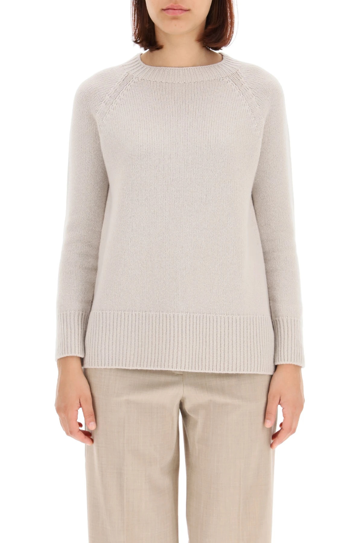 Max Mara Como Sweater In White