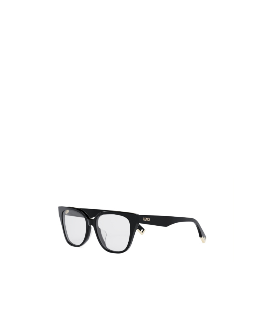 Fendi Geometric Frame Flat Mirror In Black