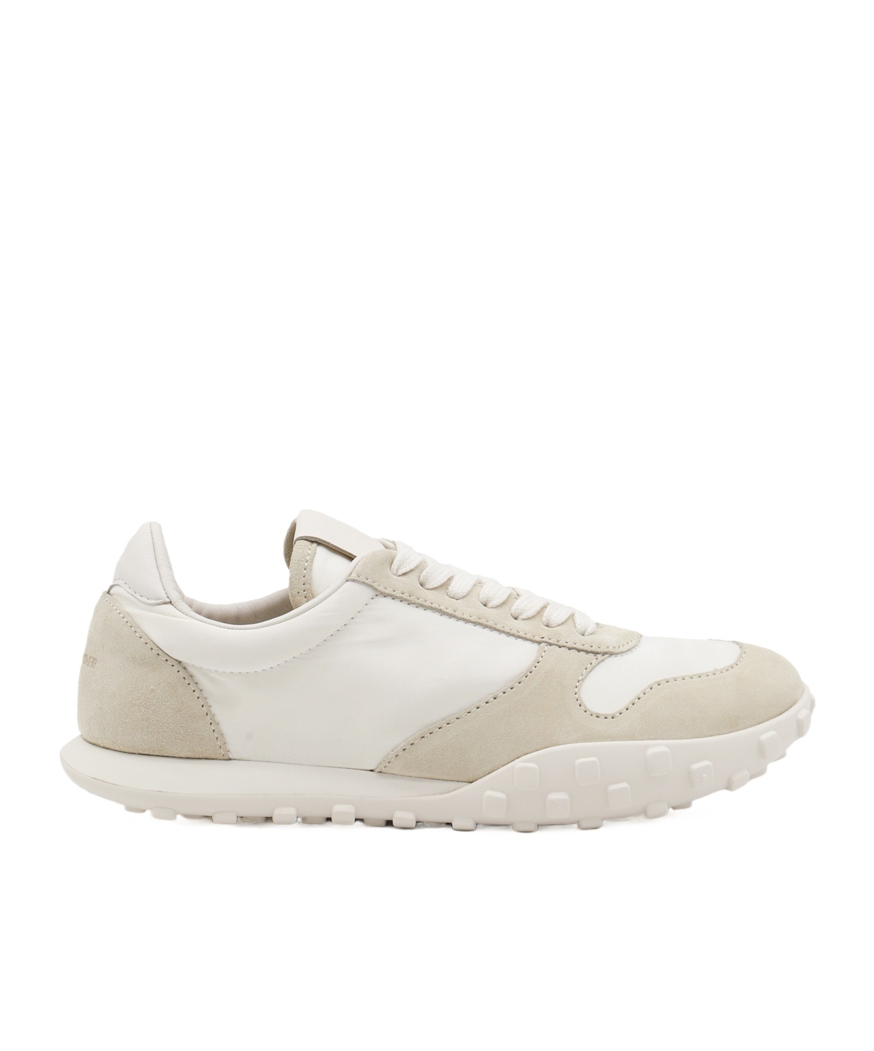 Jil Sander White And Beige Sneakers In White