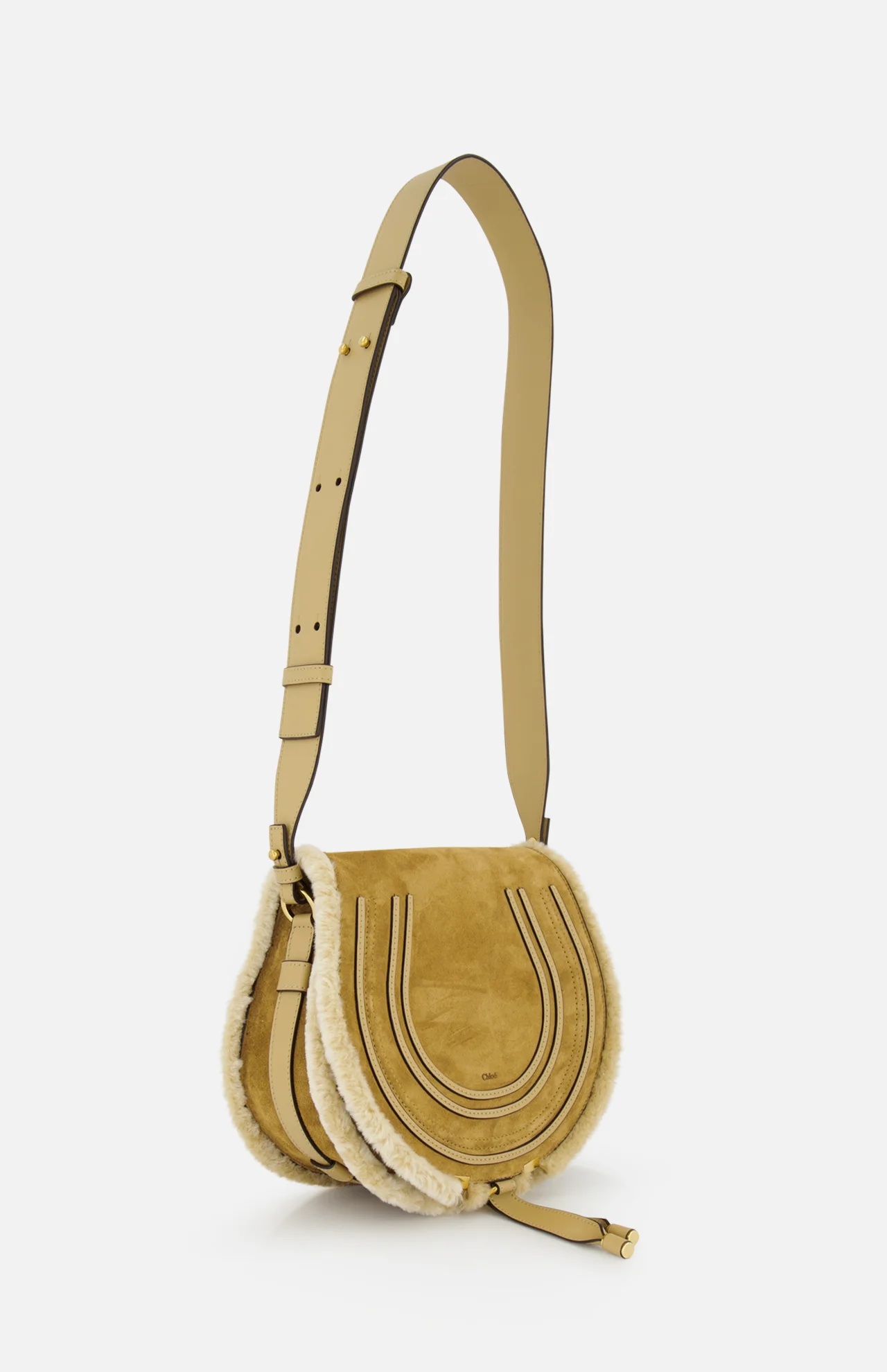 Chloé Flap Shoulder Bag In Brown