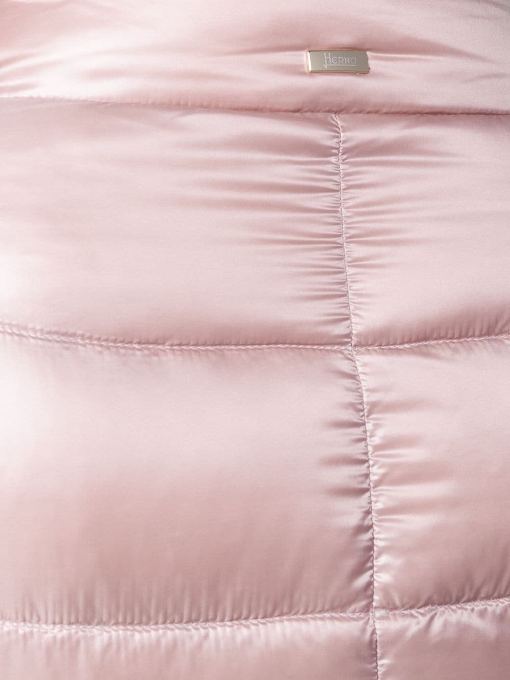Herno Ultralight Quilted Coat In Nude