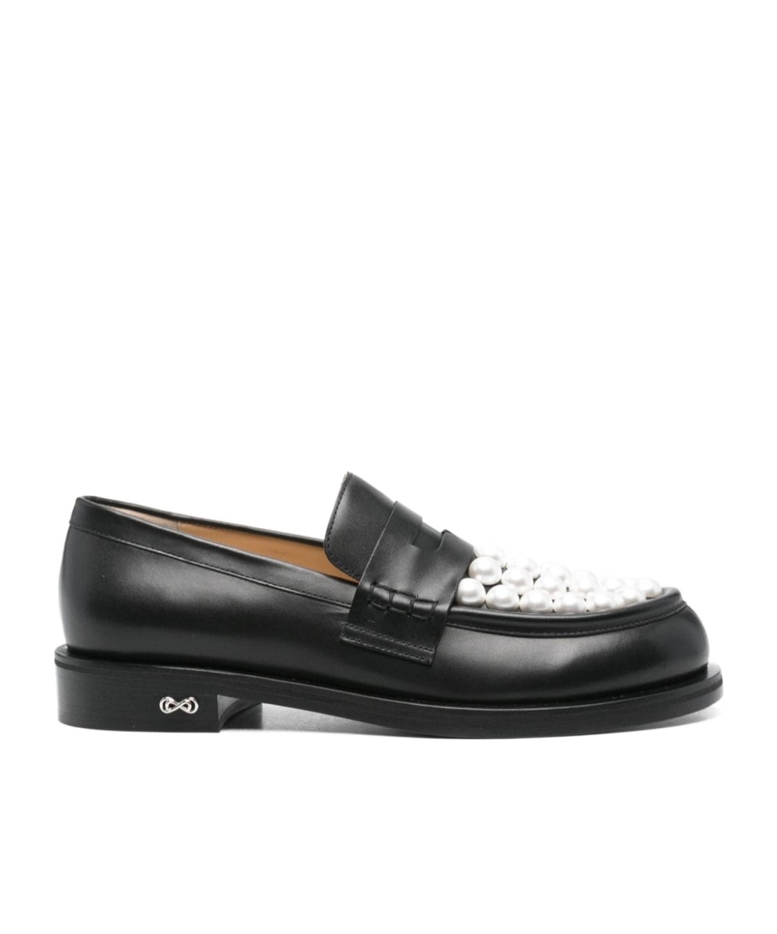 Mach&mach Mach & Mach Flat Shoes In Black
