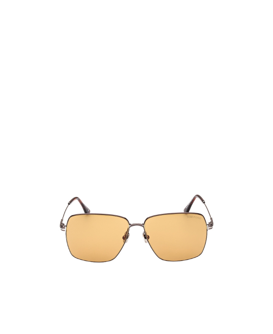 Tom Ford Eyewear Square Frame Sunglasses In Nude
