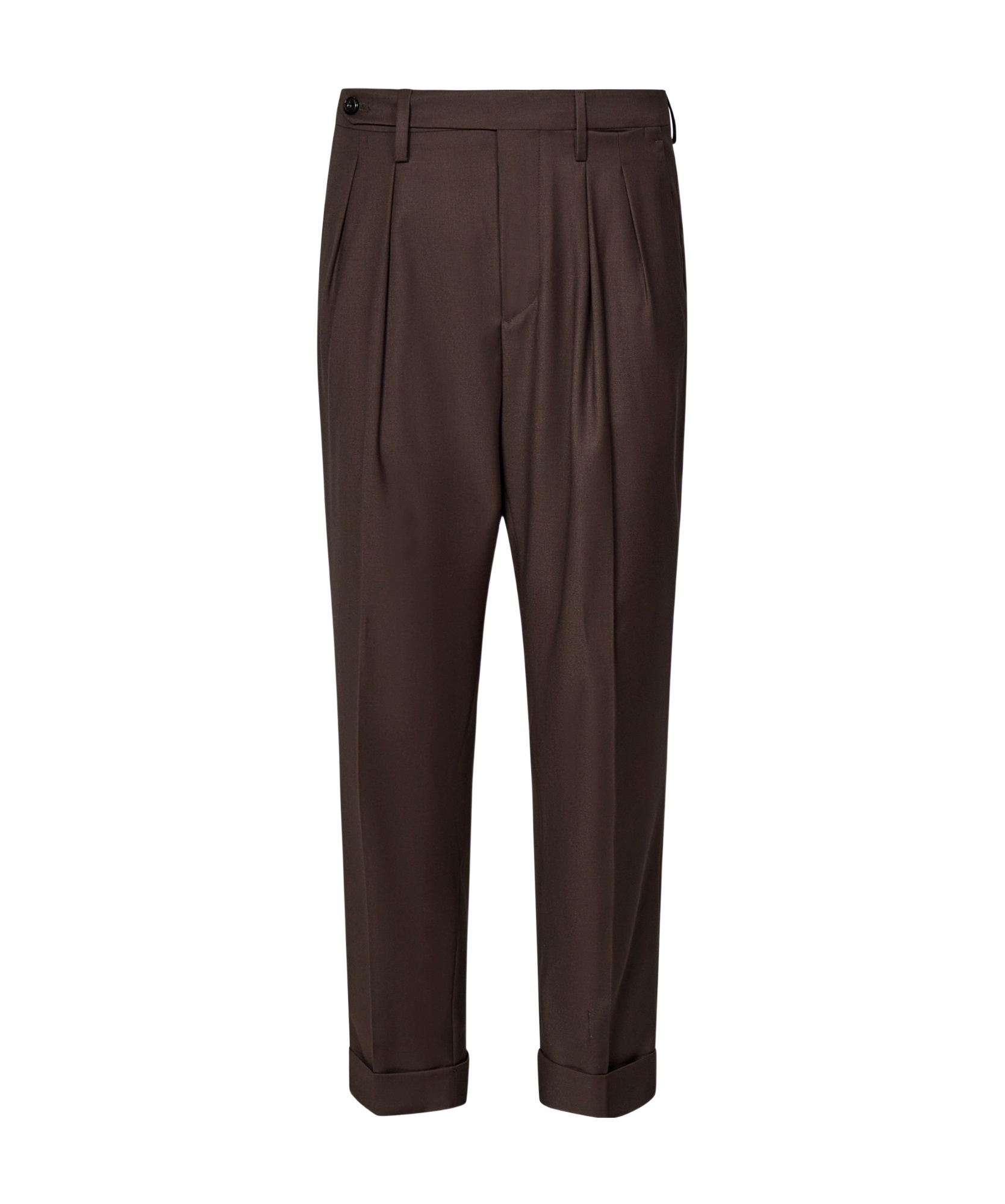 Shop Michael Coal Belt-loop Casual Pants In Black