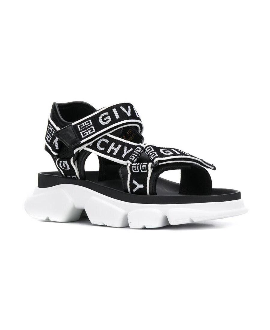 Givenchy Jaw Chunky Sandals In Black