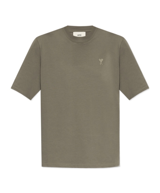 Ami Alexandre Mattiussi Short-sleeved T-shirt In Green