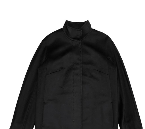 MAX MARA LOGO LONG-SLEEVED COAT