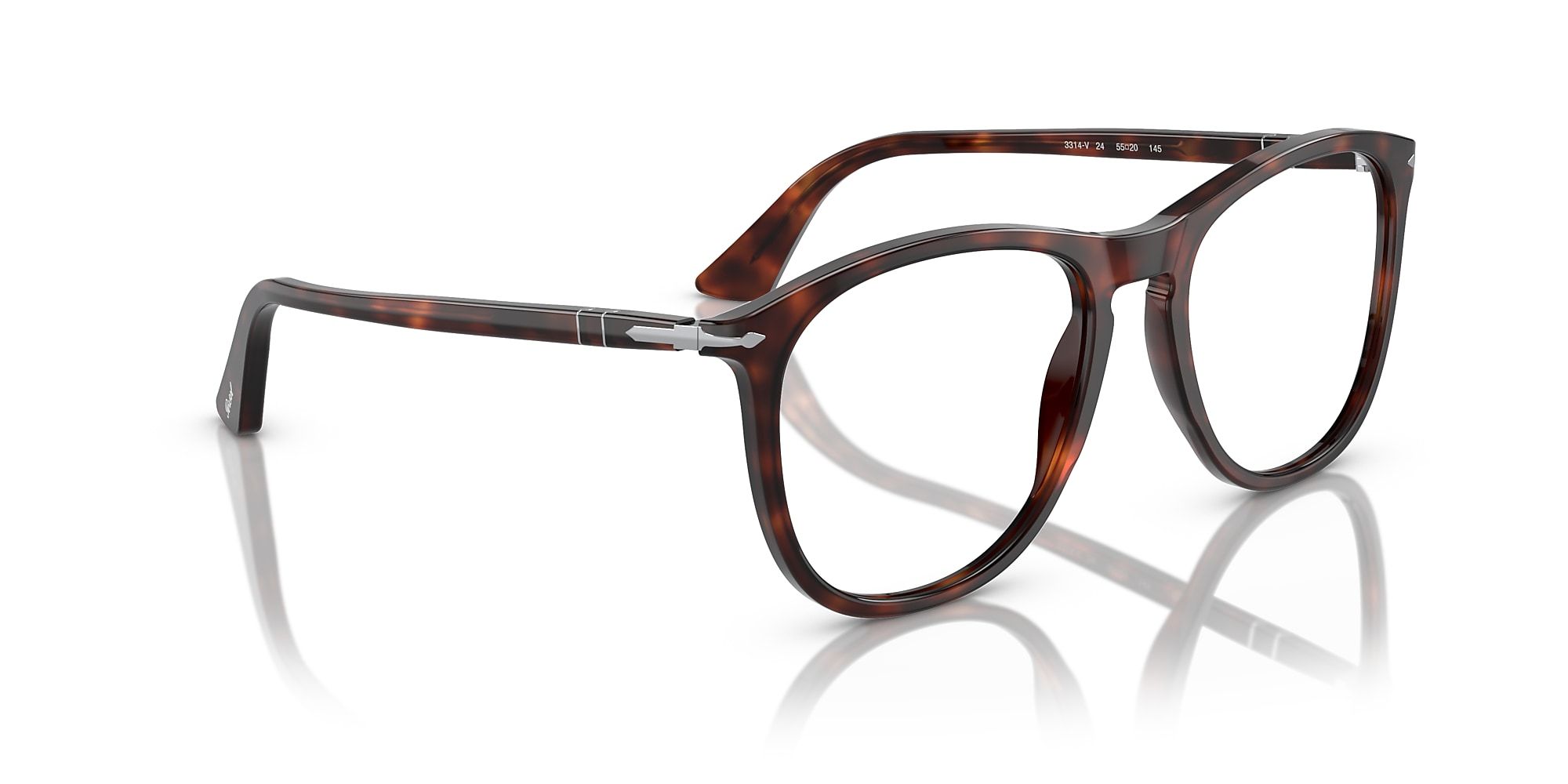 Persol Square-frame Glasses In Brown