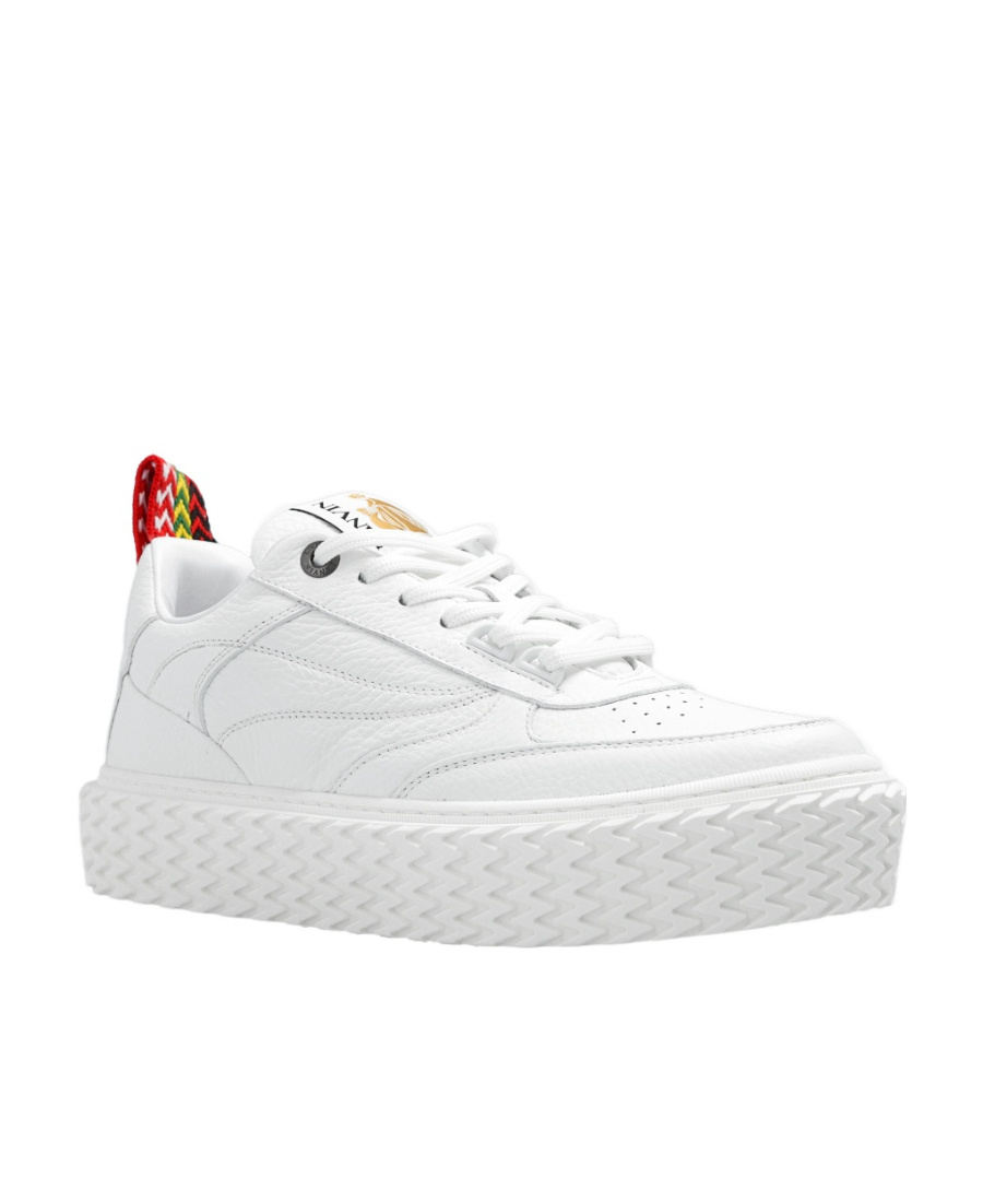 Lanvin Curbies 2 Platform Low-top Sneakers In White