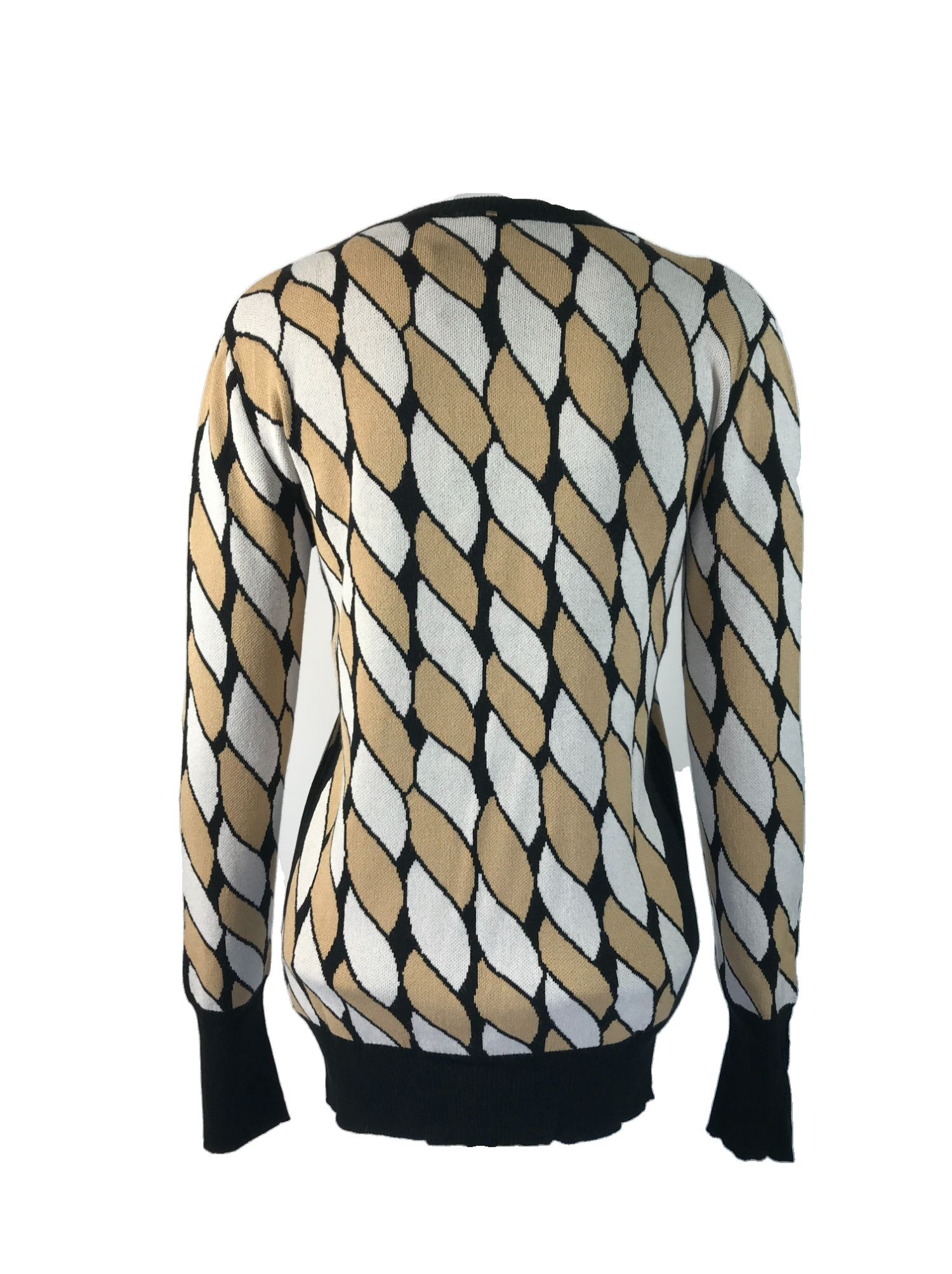 Weekend Max Mara Long-sleeved Sweater In Multicolor
