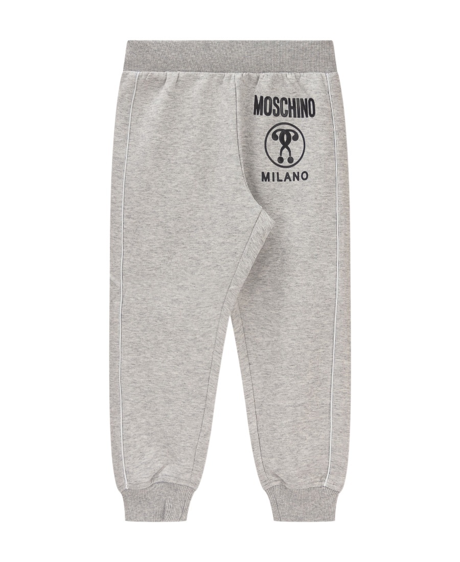 Moschino Printed Sweatpants In Gray