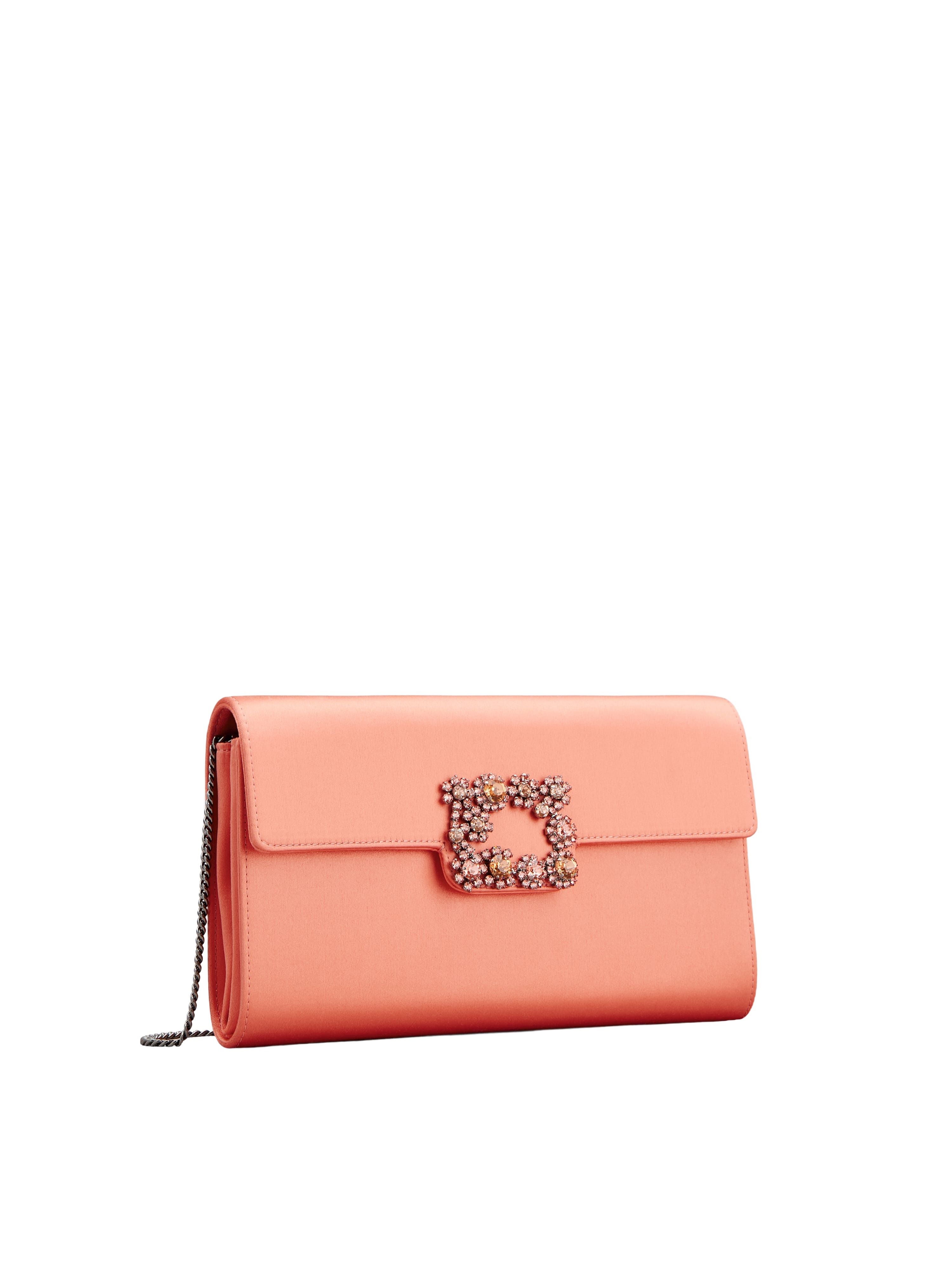 Roger Vivier Efflorescence Shoulder Bag In Pink