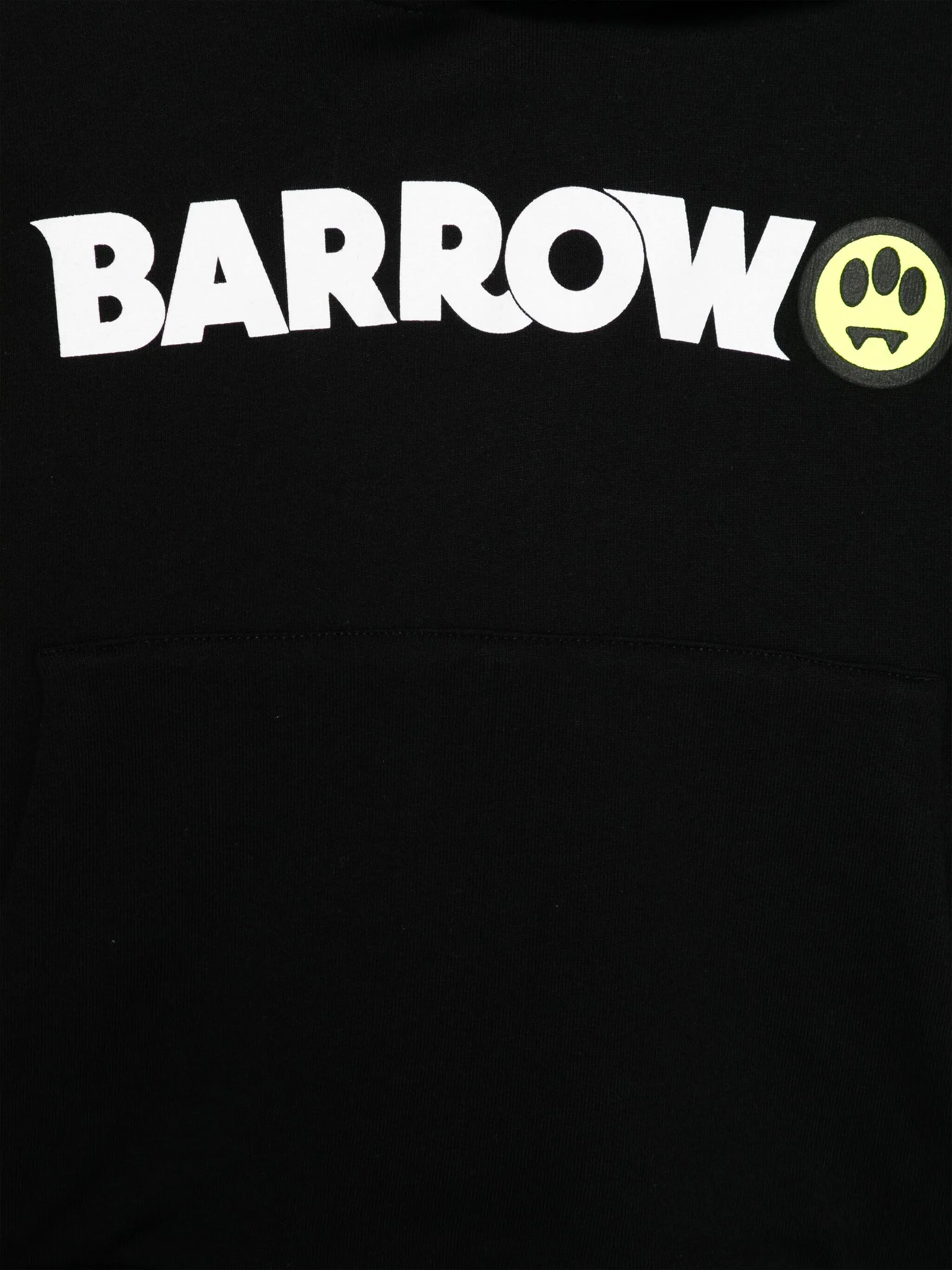 Barrow Logo-print Hoodie In Black
