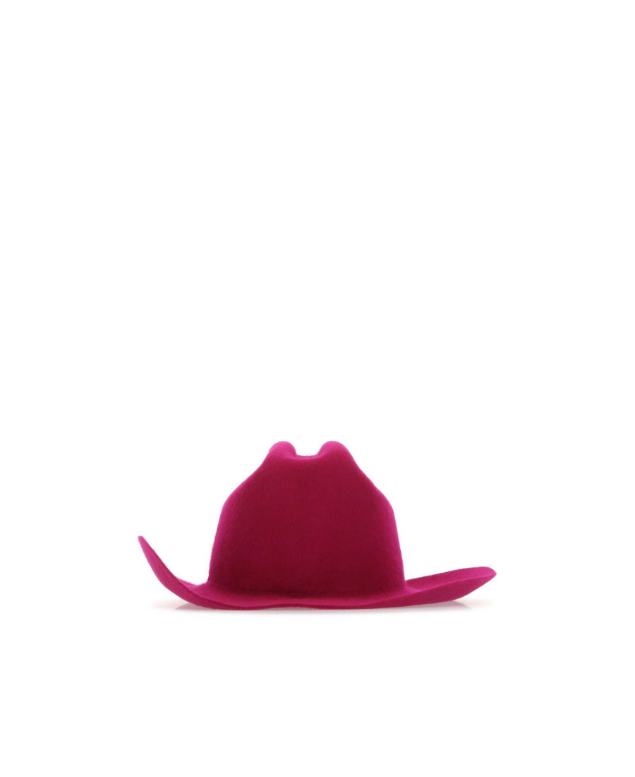 Ruslan Baginskiy Logo Embroidered Wide Brim Cowboy Hat In Red