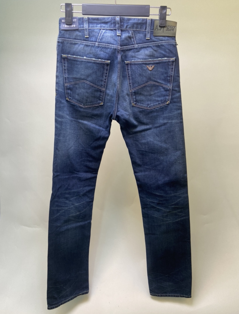 Armani Jeans Slim Jeans In Blue